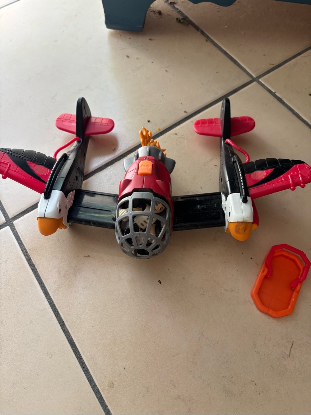 Imaginext Sky Racers Toy Airplane - Fiaherprice